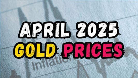That' Gold Image for a blog post on April 2025 Gold Prices