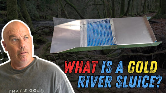 This blog answers the question What is a gold river sluice?