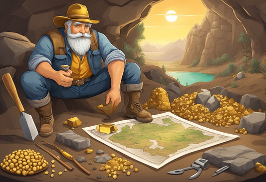 An image of an old timer prospector