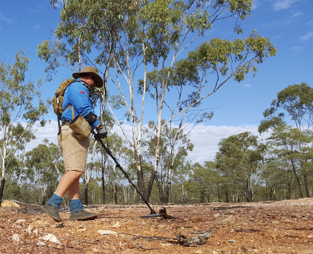 Gold Detecting in the Clermont
