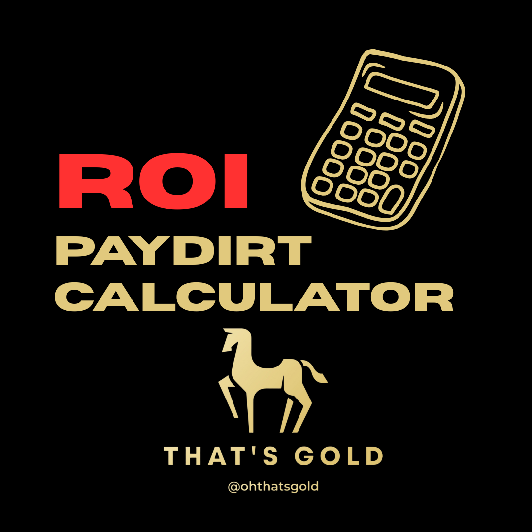 Paydirt ROI Calculator