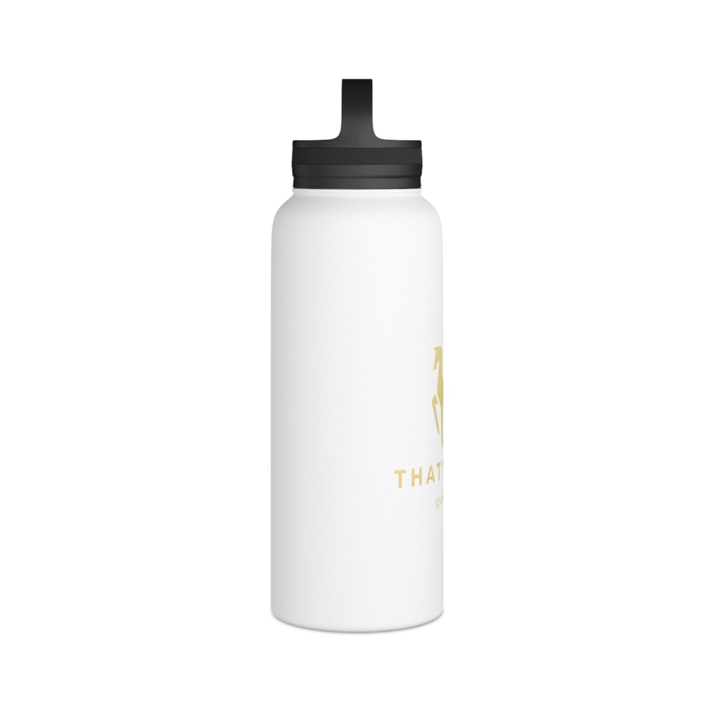 Stainless Steel Water Bottle, Handle Lid