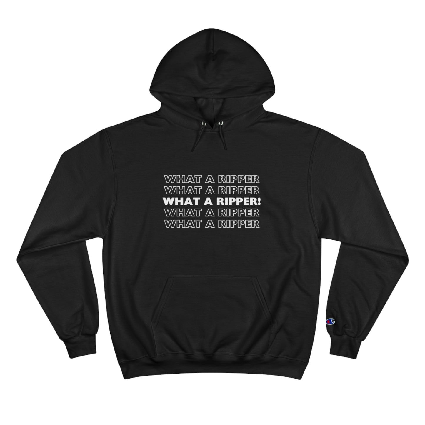 black variant color Ripper Hoodie online-shop now