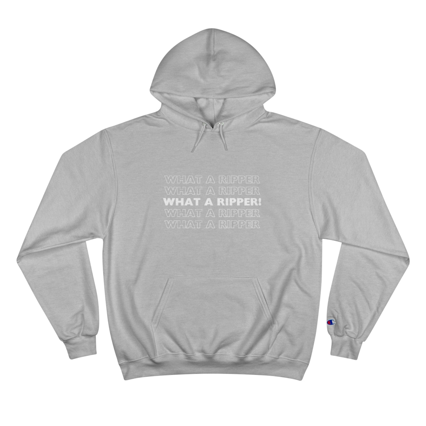 grey / white variant color Ripper Hoodie online-shop now