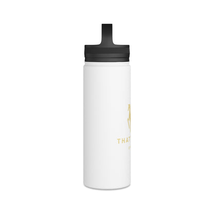 Stainless Steel Water Bottle, Handle Lid